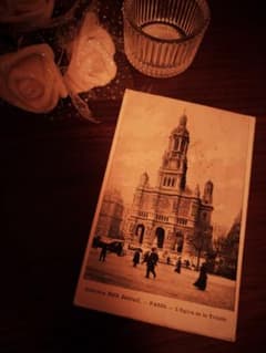 パリのL'Église de la Trinitéの歴史的な絵葉書1906年 - メルカリ