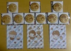 呪術廻戦サンリオコラボ クッキー風缶バッジ 特典ポストカード