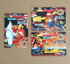 餓狼伝説2 カードダス テリー・ボガード3枚 - メルカリ