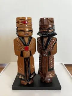 2026年最新】木彫り 人形 アイヌの人気アイテム - メルカリ