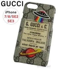 グッチ】GG UFOナイトクーリエ iPhone7/8/SEケース BG - メルカリ