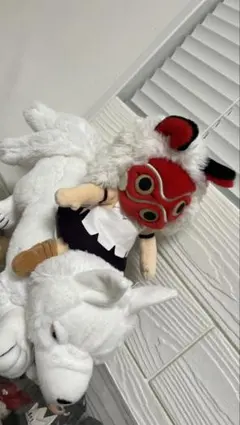 2026年最新】もののけ姫 モロ ぬいぐるみの人気アイテム - メルカリ