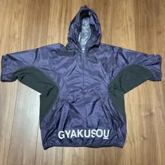 GYAKUSOU ショート スリーブ パッカブル ジャケット パープル サイズL