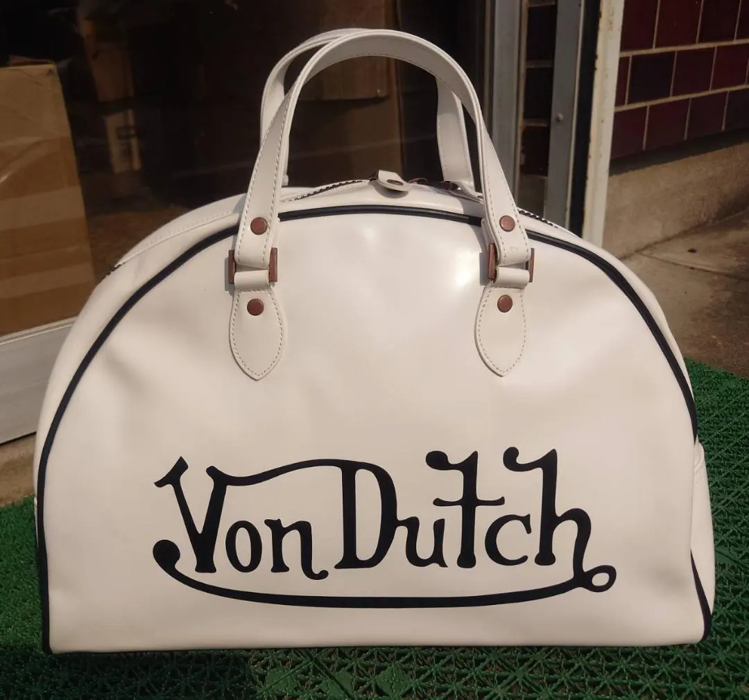 2026年最新】Von Dutch カラー：ホワイト系 ボストンバッグ・旅行用