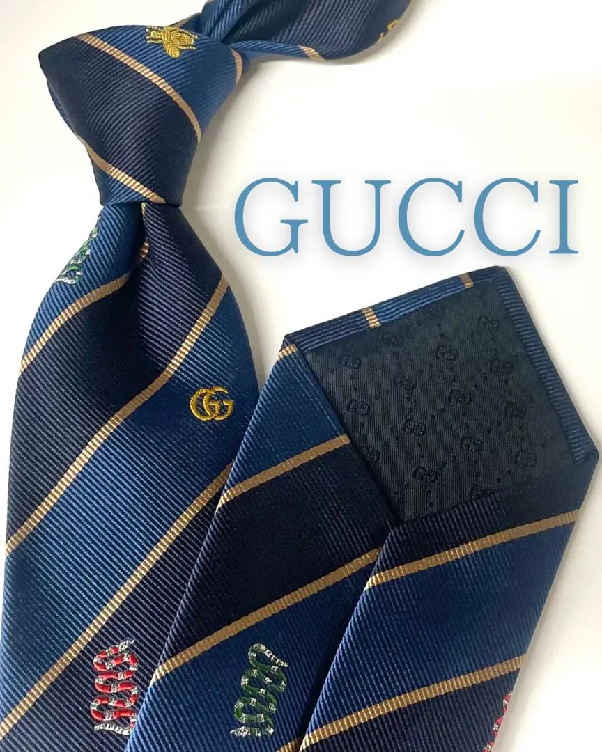 2026年最新】gucci ネクタイ スネークの人気アイテム - メルカリ