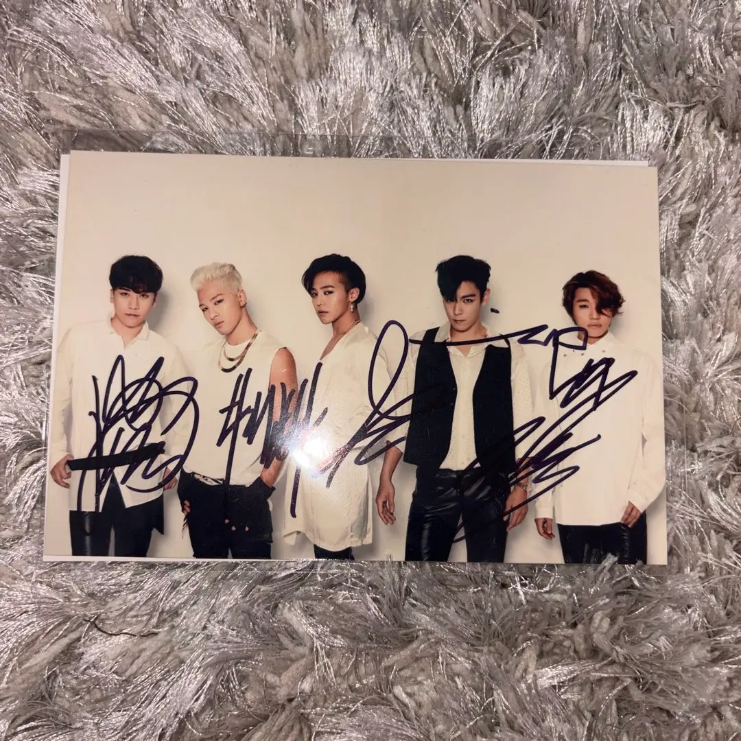 2026年最新】BIGBANG直筆サインの人気アイテム - メルカリ