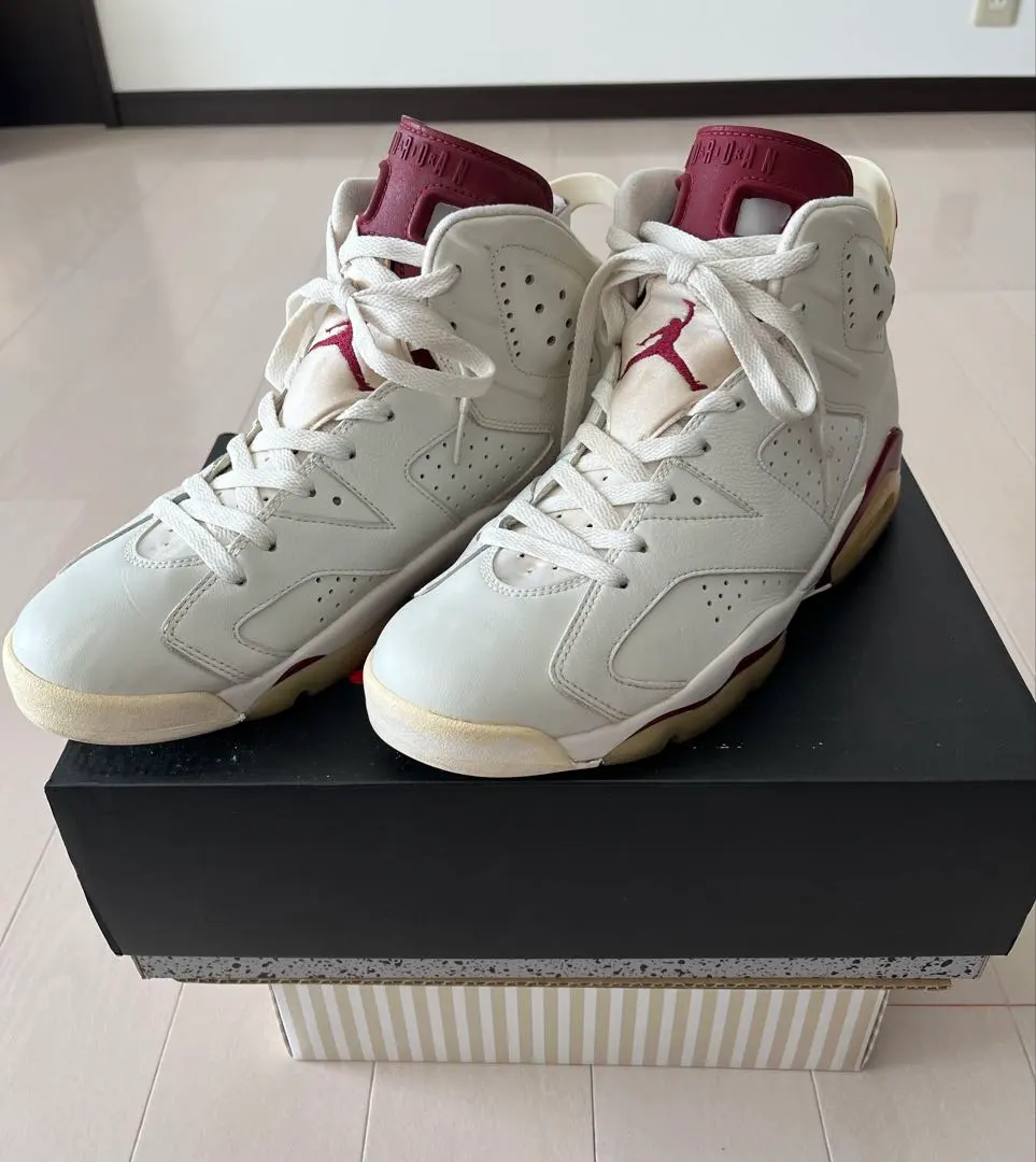 2026年最新】jordan 6 maroonの人気アイテム - メルカリ