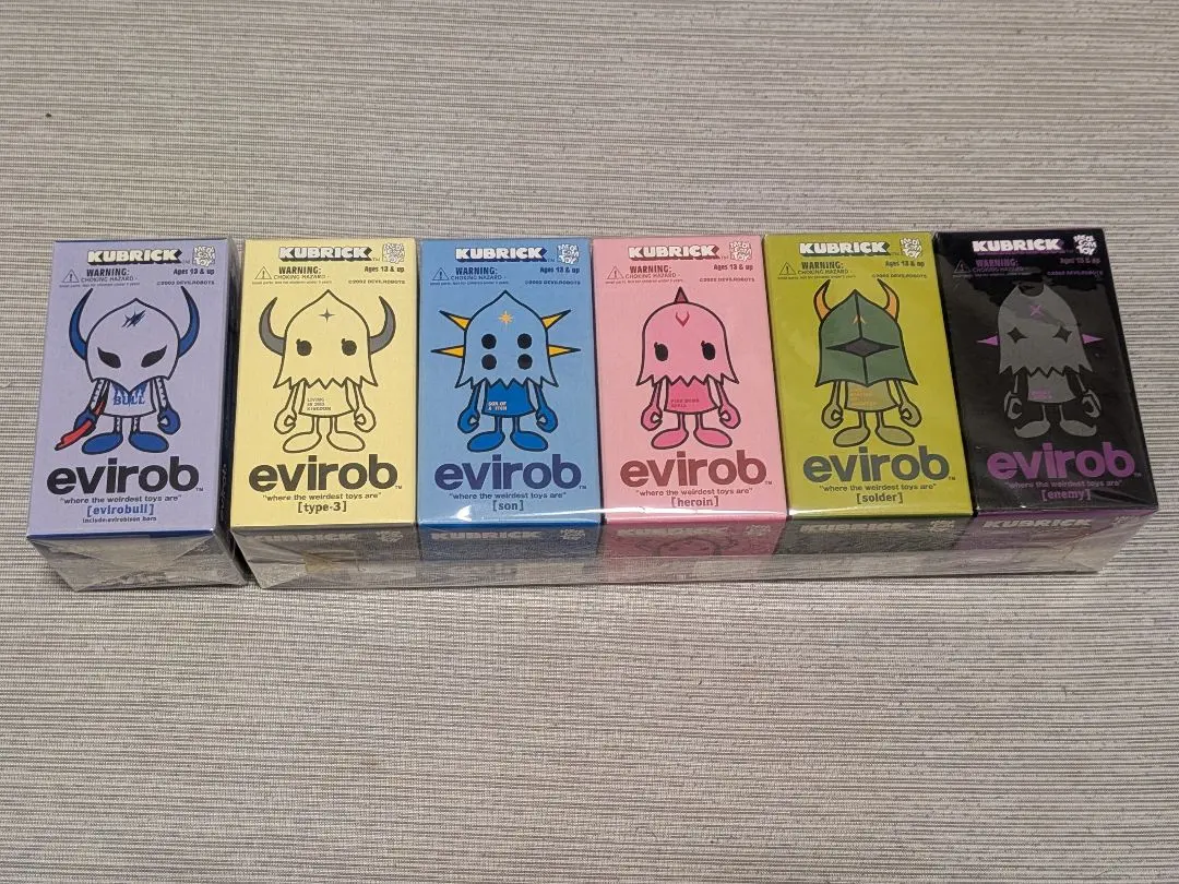 2026年最新】Kubrick evirobの人気アイテム - メルカリ