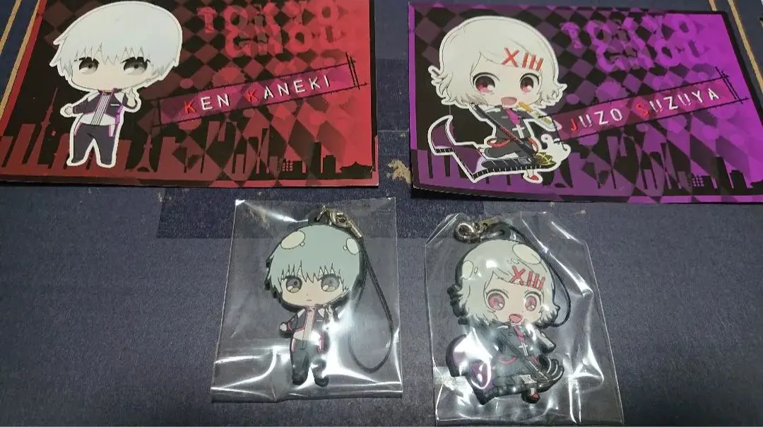 東京喰種 缶バッジ ラバーストラップ ⭐︎ 金木 研 ⭐︎ ジョイポリス