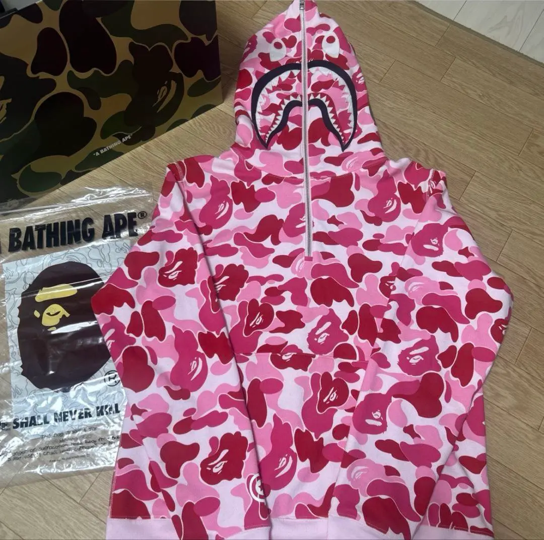 2026年最新】A BATHING APE カラー：ピンク系 パーカーの人気アイテム