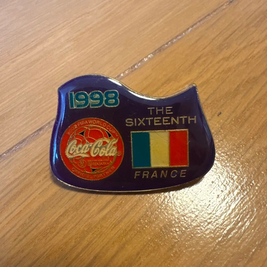 2026年最新】1998 フランス ワールドカップ ピンバッジの人気アイテム