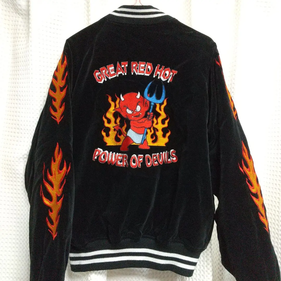 2026年最新】別珍 スカジャン デビルの人気アイテム - メルカリ