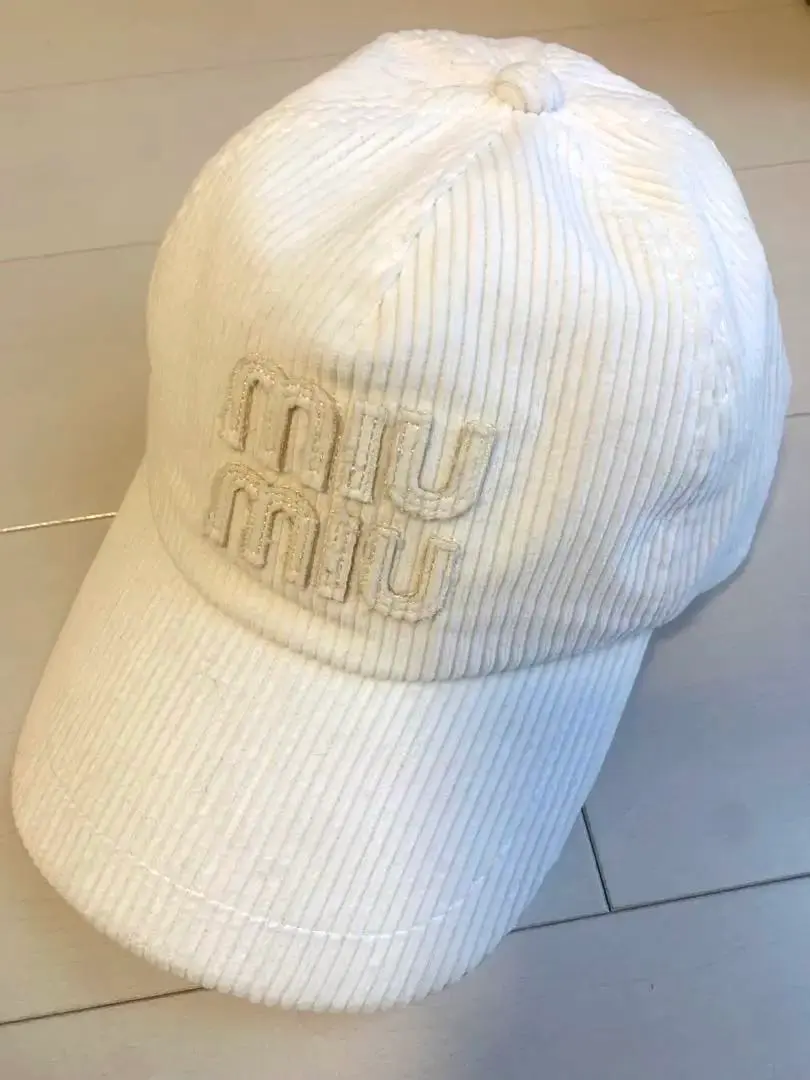 2026年最新】miumiu キャップ コーデュロイの人気アイテム - メルカリ