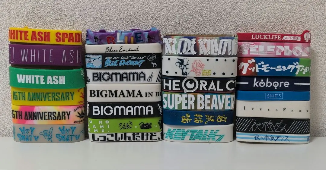 2026年最新】ラバーバンド 邦ロック まとめ売りの人気アイテム - メルカリ