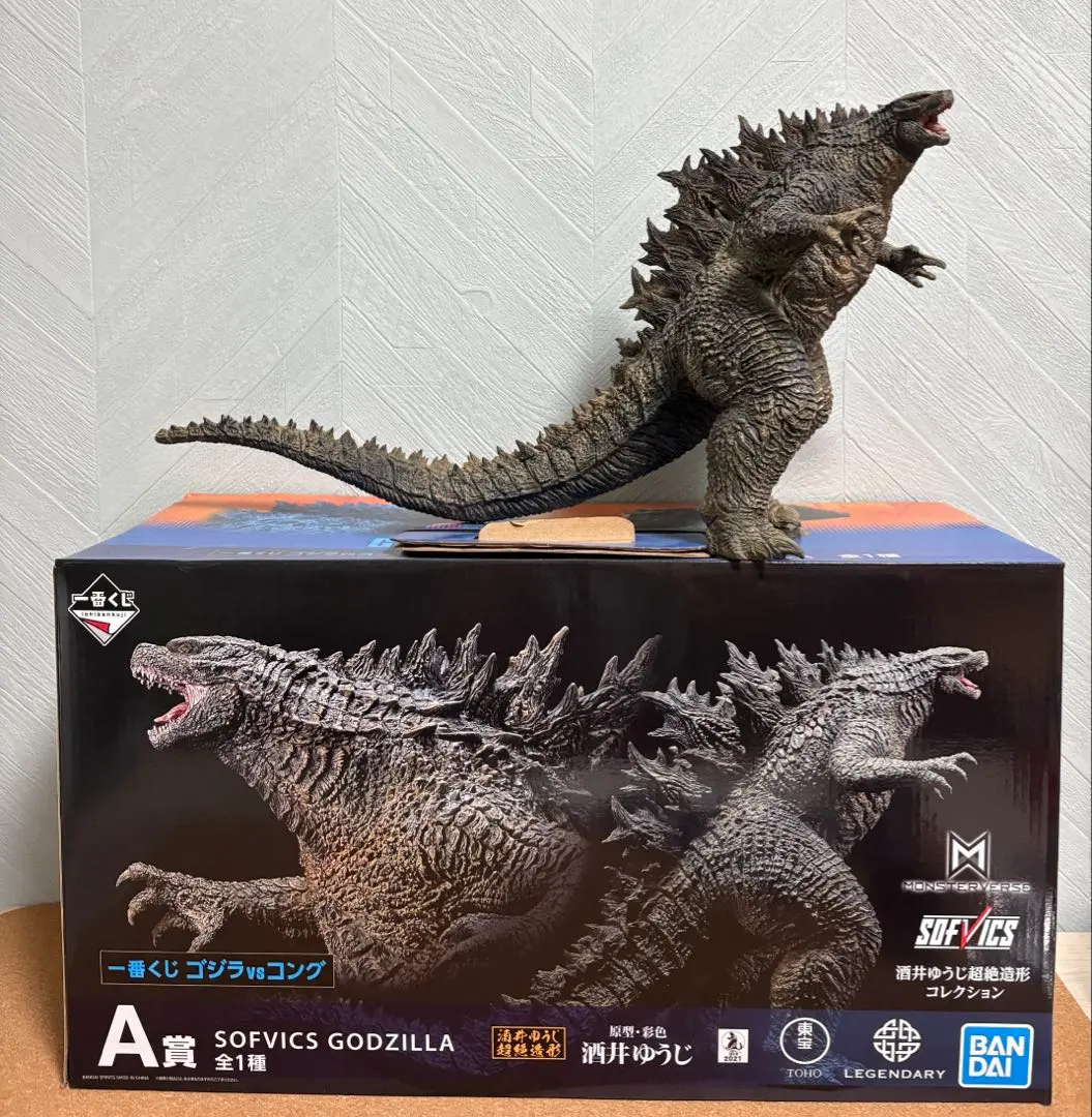 2026年最新】一番くじ ゴジラvsコング a賞 sofvics godzilla