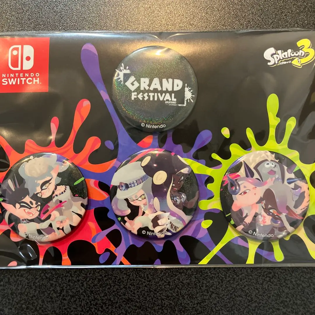 2026年最新】スプラトゥーン3 グランドフェスティバル 缶バッジの人気
