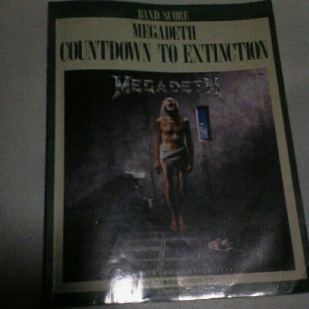 MEGADETH　countdown to extinction 楽譜 Countdown to extinction - Megadeth Sheet Music for Guitar, Bass