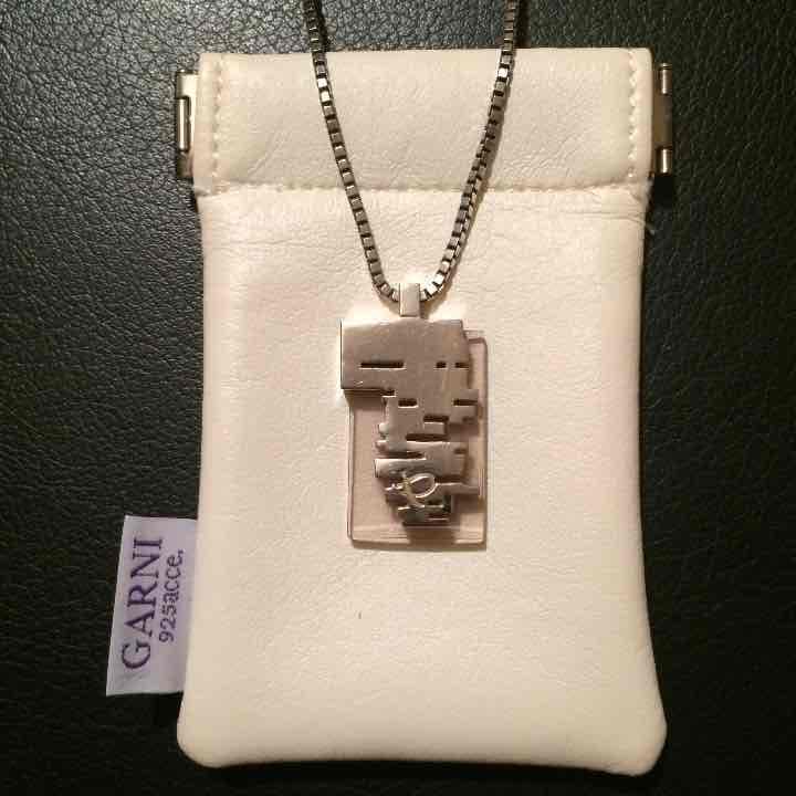 【値下げ】ガルニ GARNI ネックレス アクリルサンド GARNI - Crockery Pendant - S | Tempt