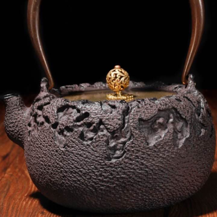 SW 松紋堂 鉄器 急須 伝統工芸 手作り 鉄分補給 鉄瓶 003