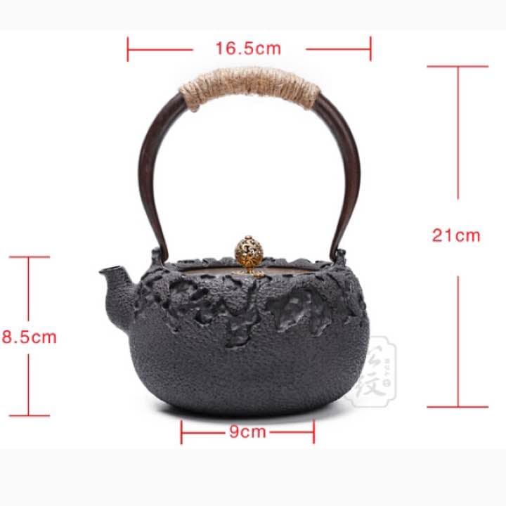 SW 松紋堂 鉄器 急須 伝統工芸 手作り 鉄分補給 鉄瓶 003