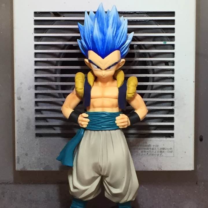 リペイント】 ゴテンクス スーパーサイヤ人 ブルー - メルカリ