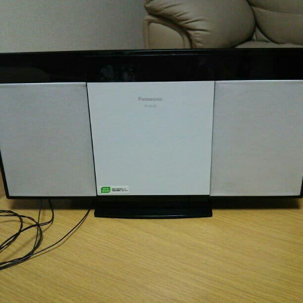 ポータブルプレーヤー Panasonic SC-HC28 Panasonic SC-HC28 CD Player iPod iPhone Mini Compact Hi-Fi Speaker