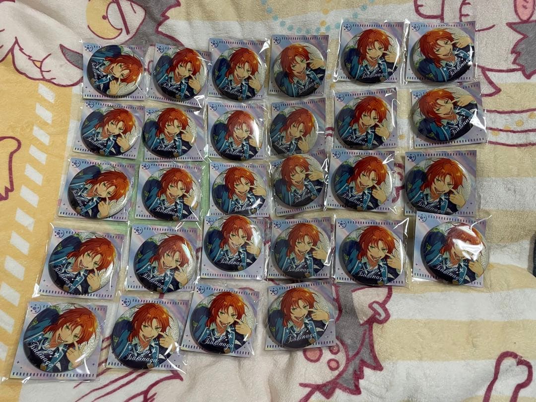 あんスタ 偶像夢幻祭 中国 追憶 缶バッジ 月永レオ B 28点 通常価格・振込締切日：9/29」代行予約 偶像梦幻祭中国限定商品 追憶缶