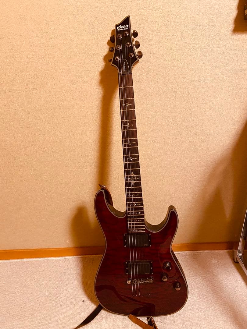 ギター Schecter damien elite Schecter Guitar Research Damien Elite 8-String Electric Guitar See