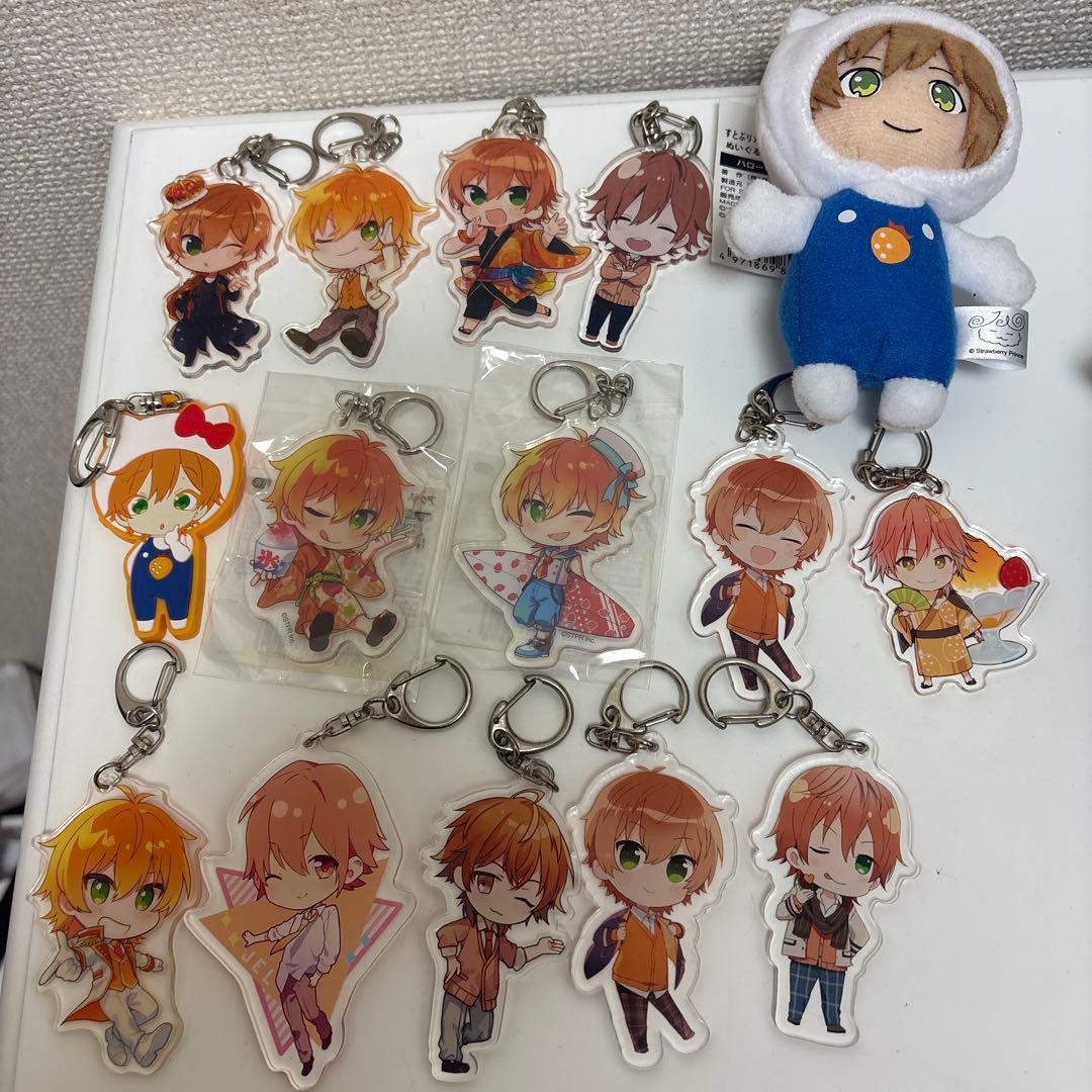 すとぷり ジェル キーホルダー まとめ売り - メルカリ