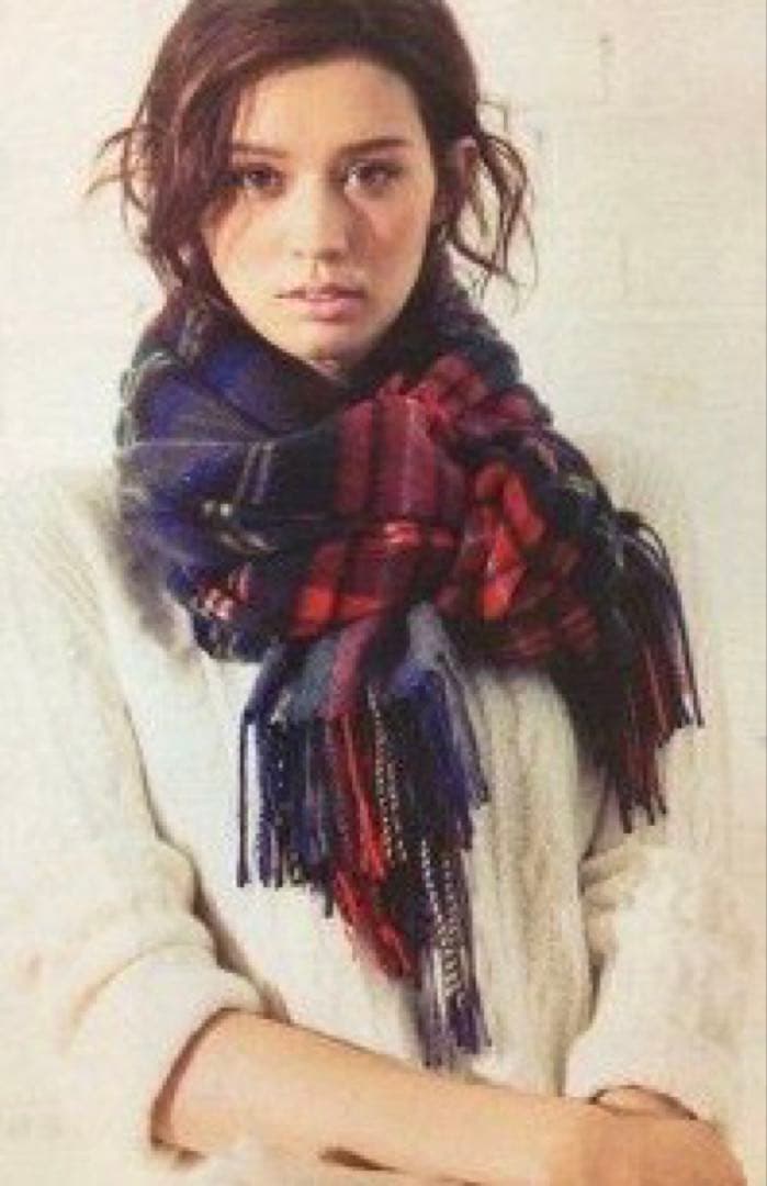 まもなくセール終了　ジョンストンズ　カシミヤ　グレースチュワート 美品 日本別注カラー ジョンストンズ カシミヤストール グレー