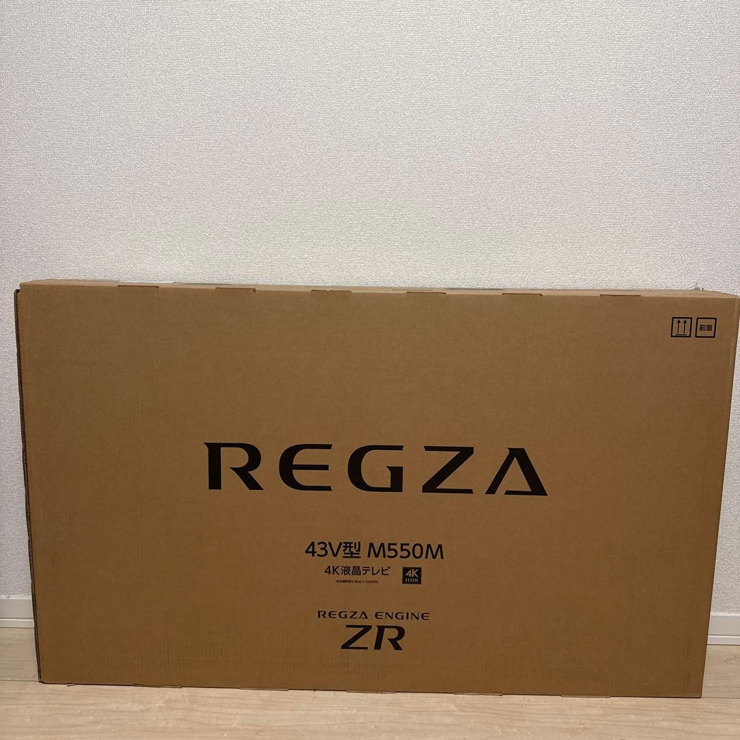 【新品未開封】REGZA 43V型 M550M 4K液晶テレビ REGZA（レグザ） 東芝 43V型 液晶テレビ 4K液晶レグザ M550Mシリーズ
