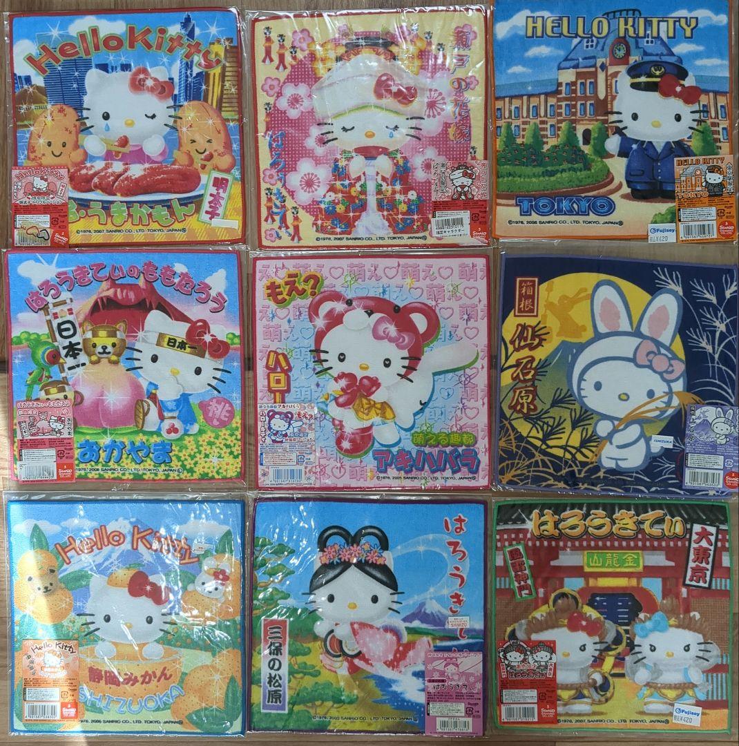 RAKUDO様専用 ☆ご当地☆ キティ タオル ハンカチ 30枚 - メルカリ