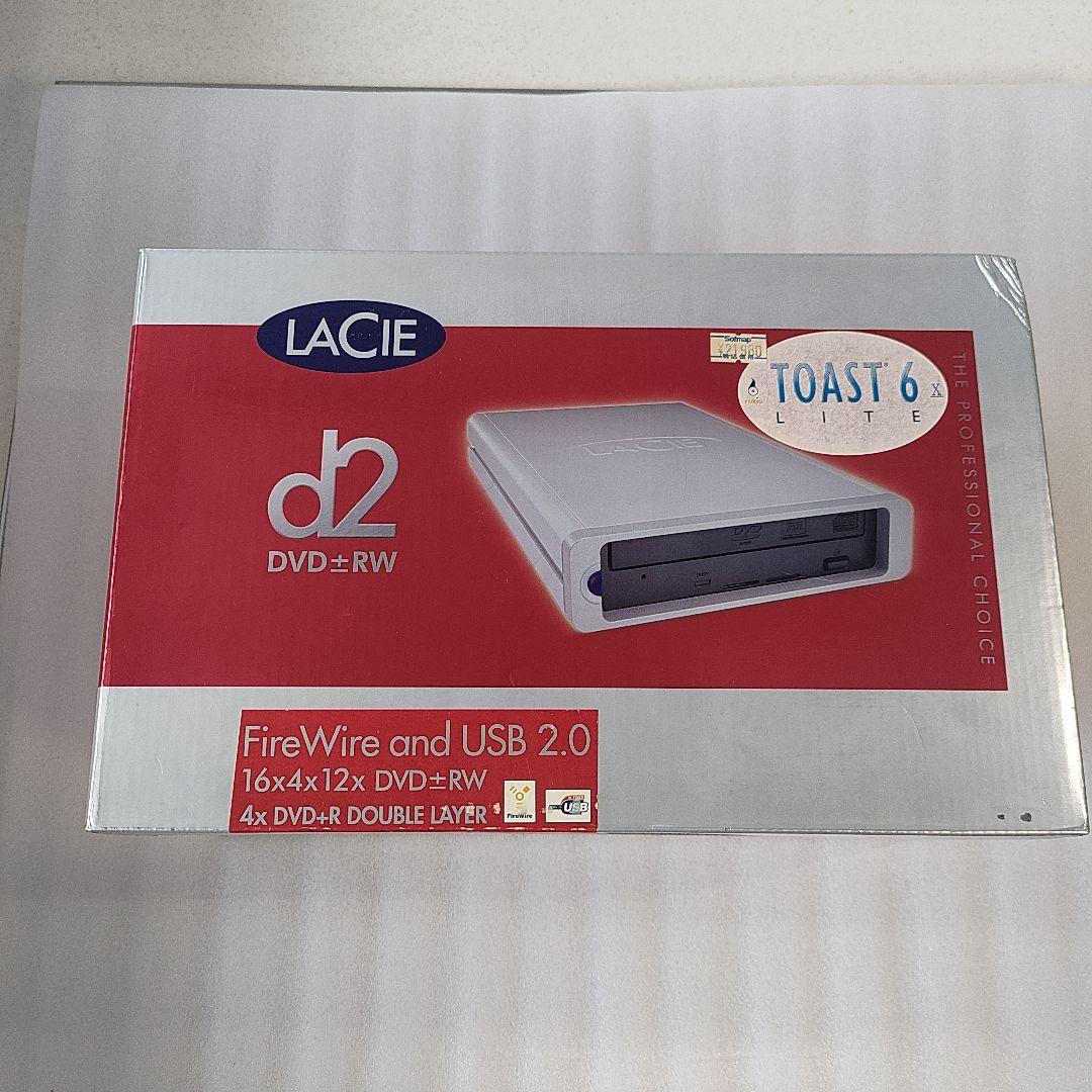 外付けDVDドライブ】ジャンク LACIE d2 DVD±RW Drive - メルカリ