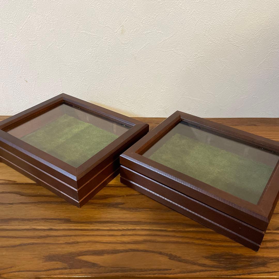 ジュエリーケース　モケットグリーン　２個セット 楽天市場】ミニ ジュエリーボックス 同色2個セット アクセサリーケース