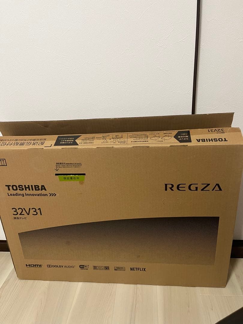 箱付き美品　TOSHIBA 32V31 32インチ液晶テレビ　説明書あり