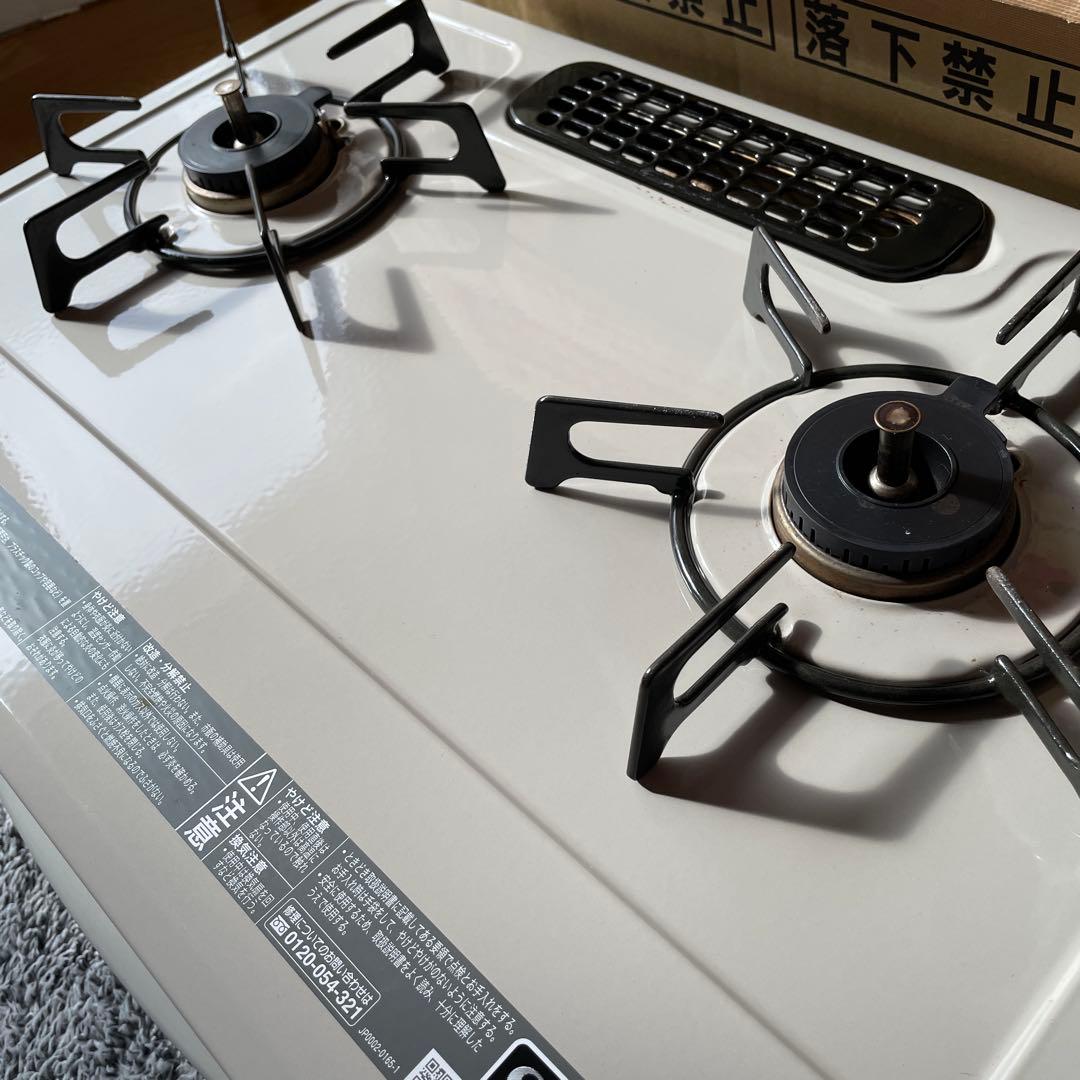 RINNAIガスコンロ LPガス用 DCM01BEL 2017年製 送料込み - メルカリ