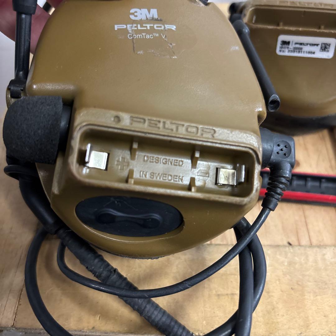 あ*し様 米軍 実物 3M PELTOR COMTAC V ヘッドセット 動作未 - メルカリ