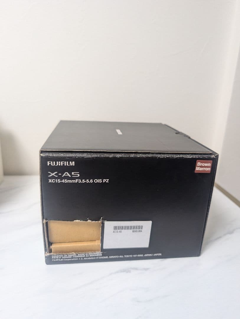 FUJI FILM X-A5 ミラーレス一眼レンズキット BROWN
