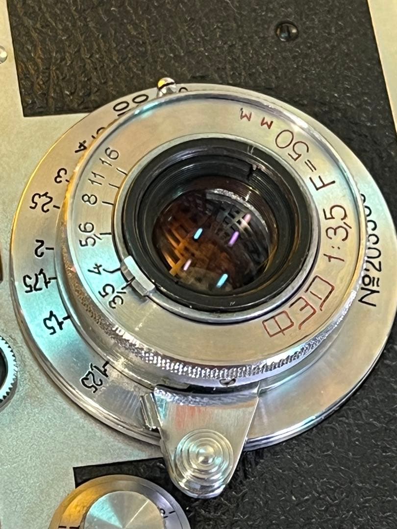 Leica Ⅲf バルナックライカ＋ FED 50mm f3.5沈胴式