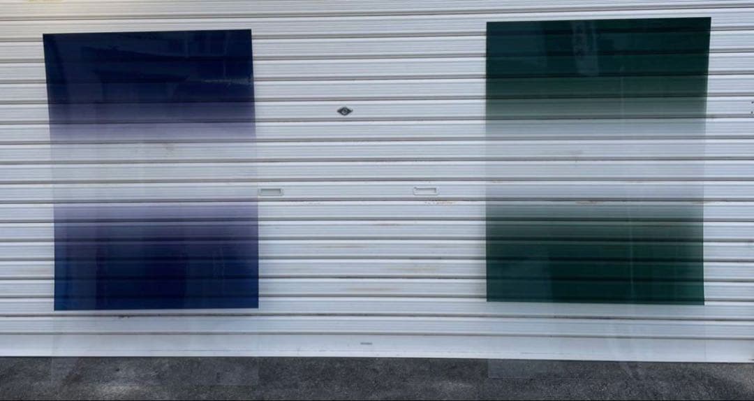 青紺上下ぼかしフィルム透明25cm - メルカリ