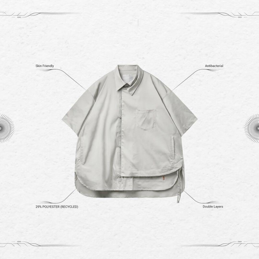 トップス GOOPiMADE GNV-05SoftBox 2-Layer Shirt GOOPiMADE - グーピーメイド - “GNV-05“ SoftBox 2-Layer Shirt