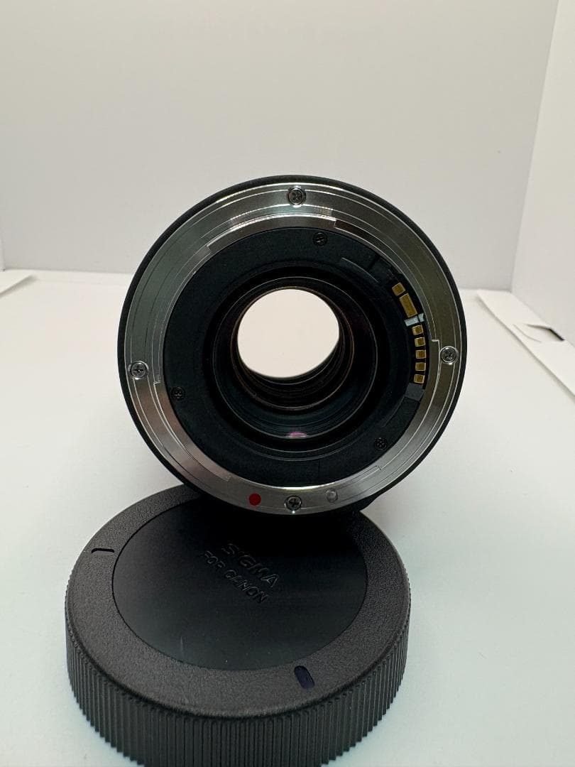 23外観美品　SIGMA 105mm F2.8EX DG MACRO CANON