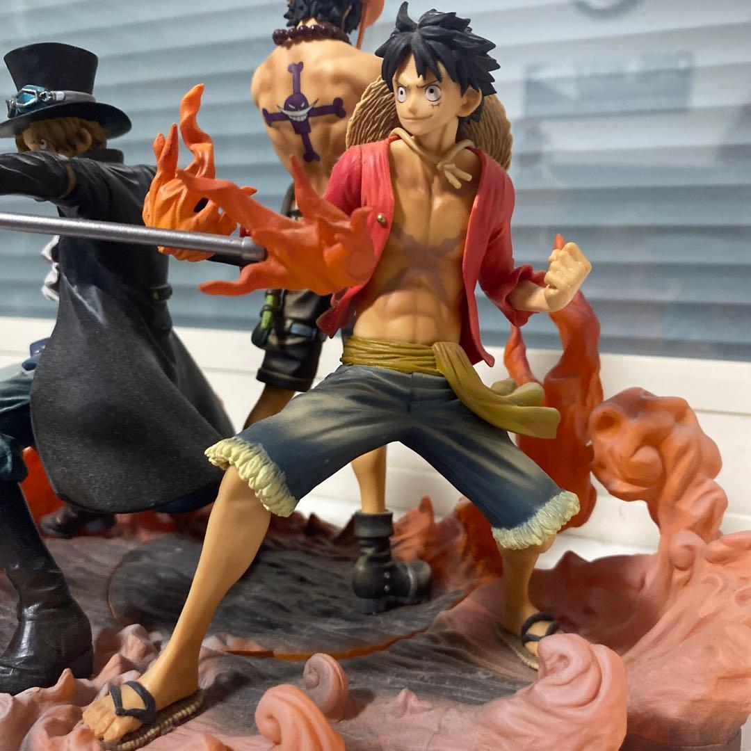 ルフィ.サボ.エース、三兄弟 火拳セット - メルカリ