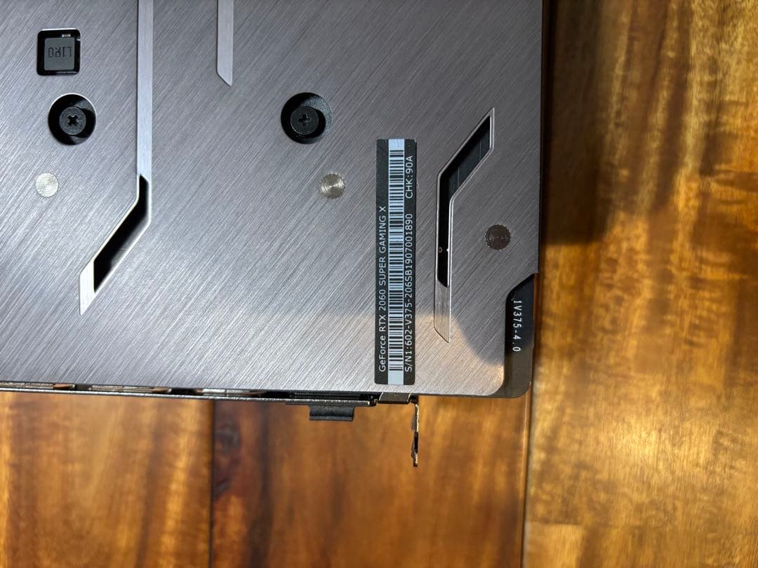 グラフィックボード・グラボ・ビデオカード MSI GeForce RTX 2060 Super GAMING X