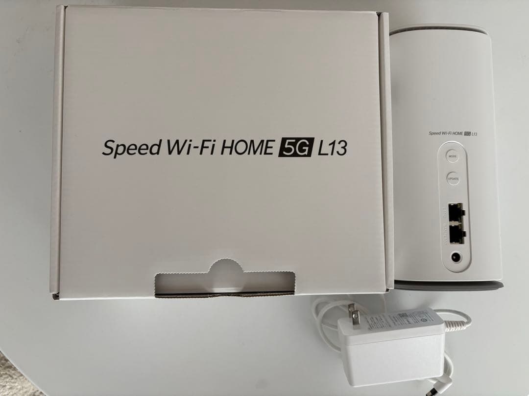 Speed Wi-Fi  L13 ホワイト Speed Wi-Fi HOME 5G L13│UQ WiMAX（wifi/ルーター）【公式】