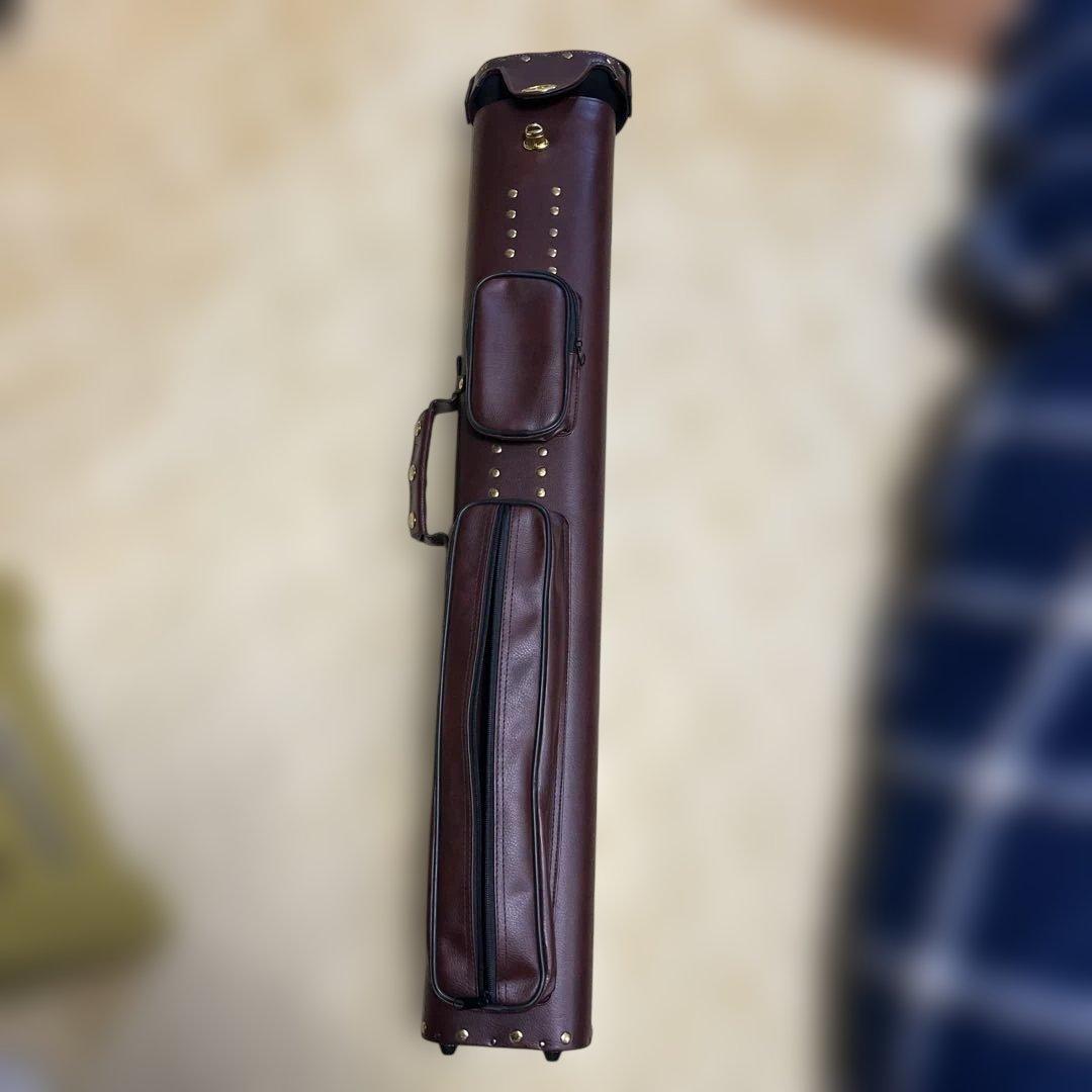 ビリヤードケース ブラウンレザー 6本収納 Gorina ゴリーナ 本革ケース TARGA タルガ 2x4 ブラウン｜ビリヤード