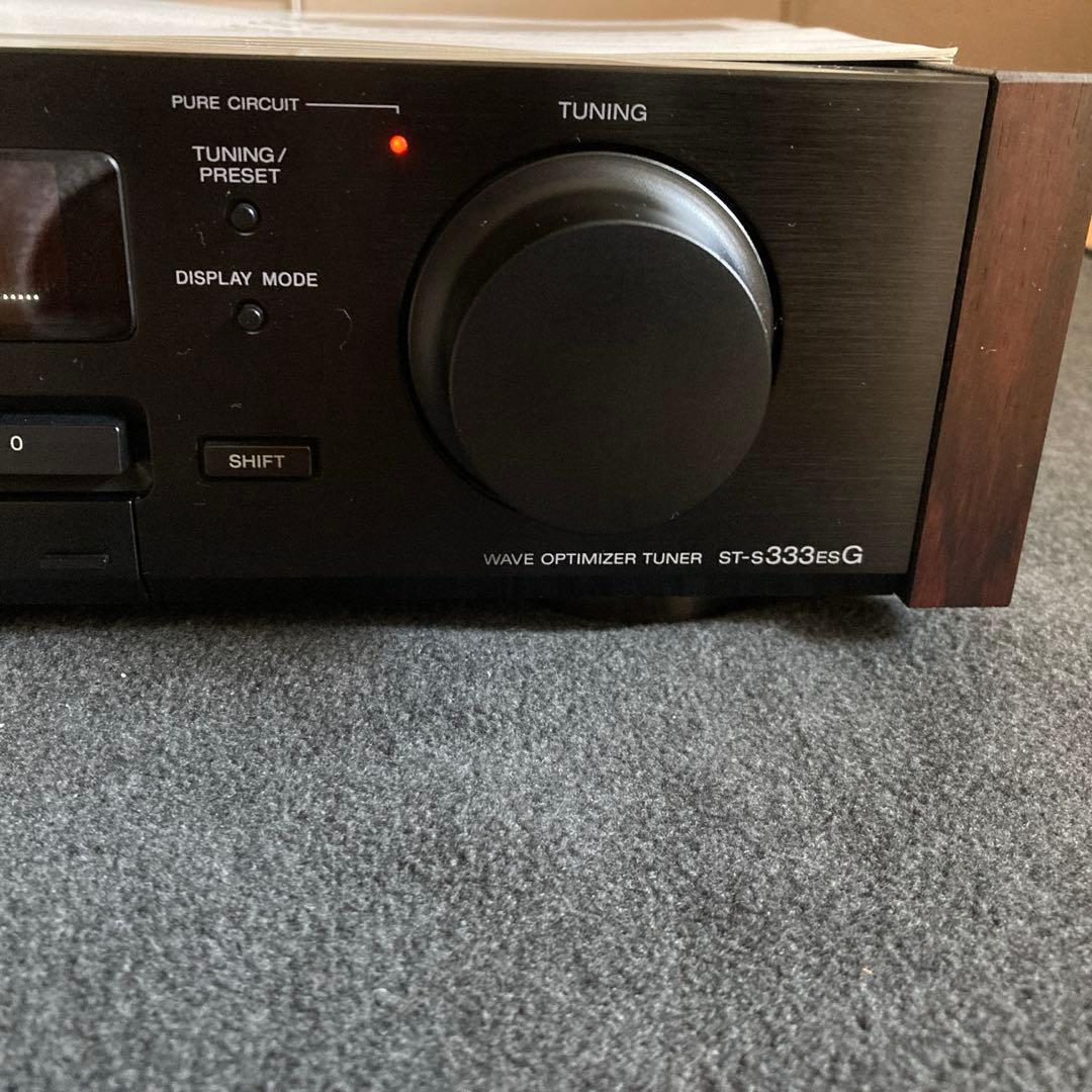 SONY ST-S333ESG FM/AMチューナー　難あり