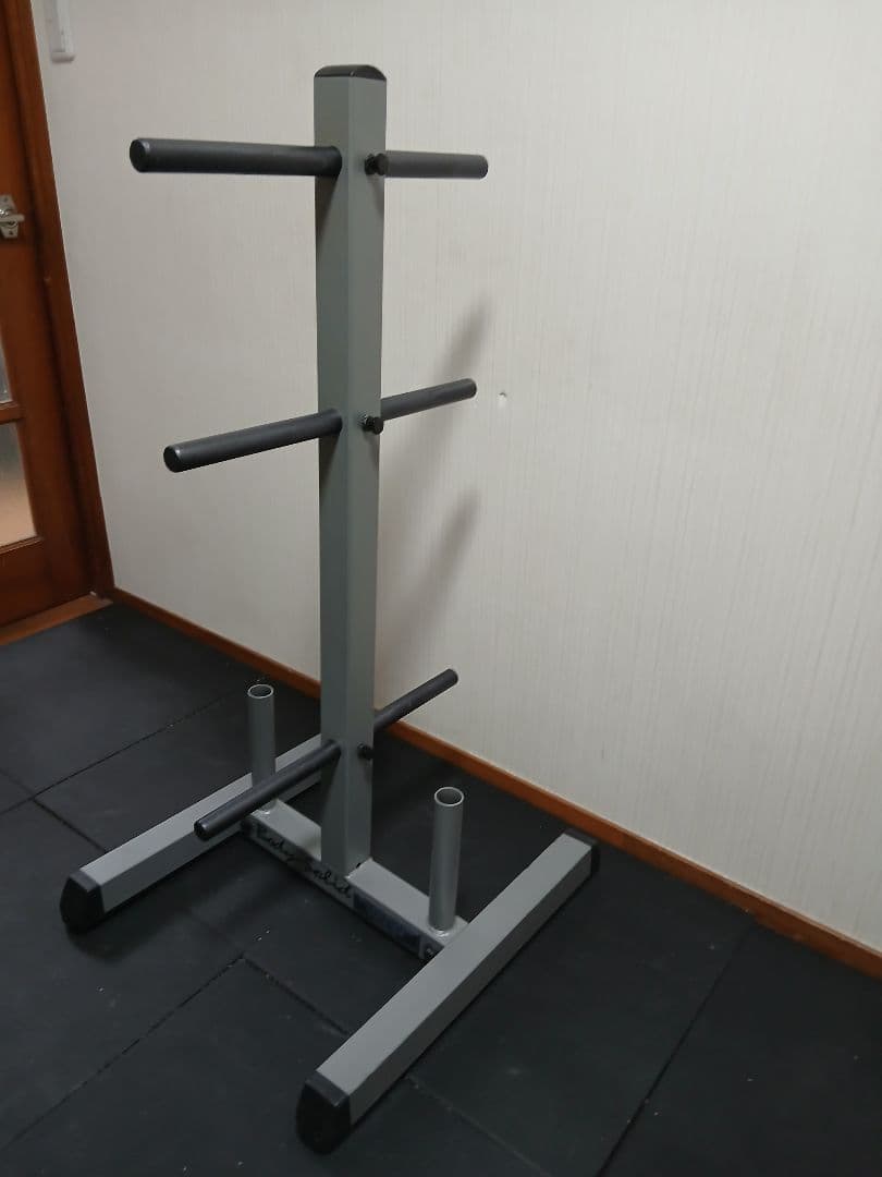 BODYSOLID(ボディソリッド)スタンダードプレートトツリー&バーホルダー