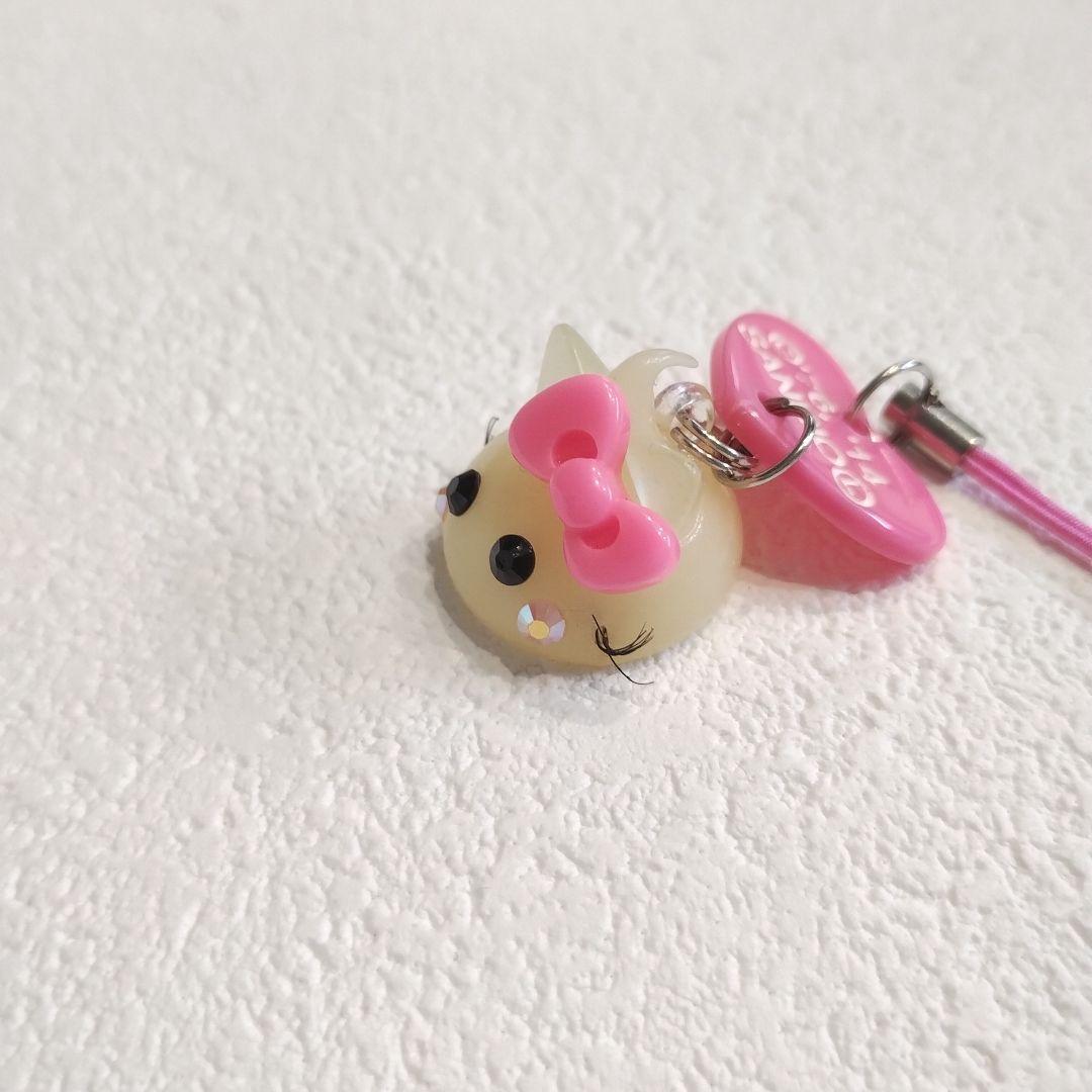 サンリオ ハローキティほっぺちゃん ストラップ 2014年製 - メルカリ