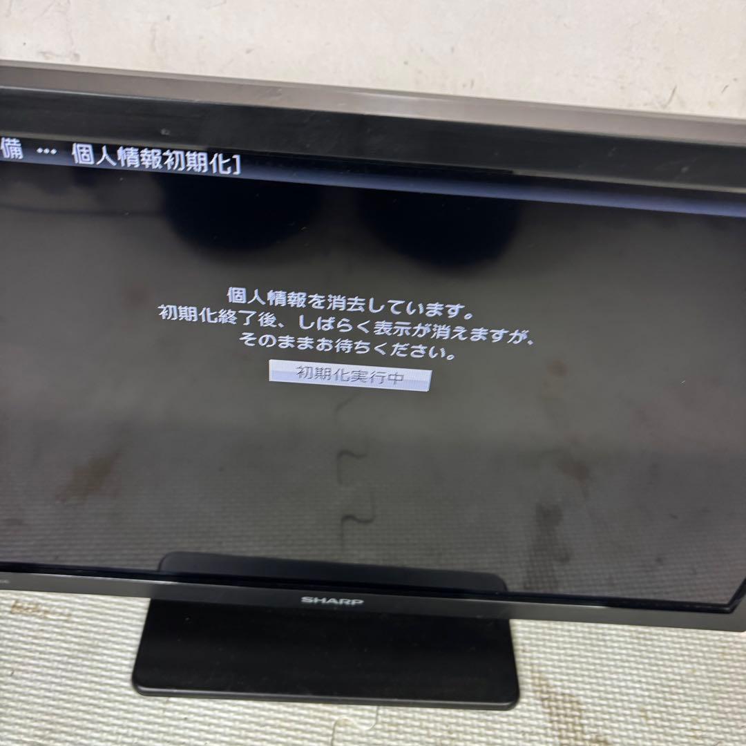 シャープ　2T-C19DE 液晶テレビ　2023年製　19型